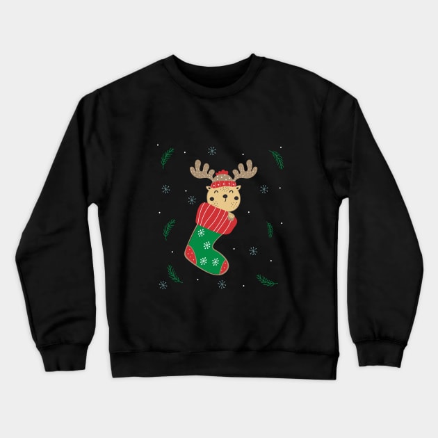 Merry Christmas Crewneck Sweatshirt by C_ceconello